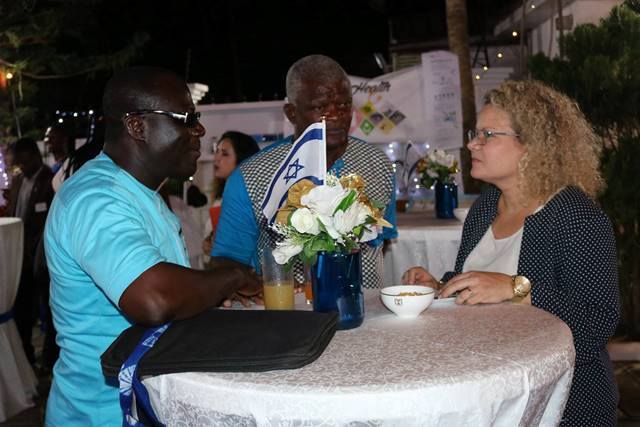 Ambassador Cooper with some Shalom Club Members